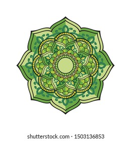 Mandala with Stylish and modern design, simple and elegant for your design element