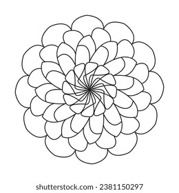  Mandala Symmetria Nova coloring book page. A vector mandala is a mandala created using vector graphics software. Vector graphics are a type of computer graphics that use geometric .