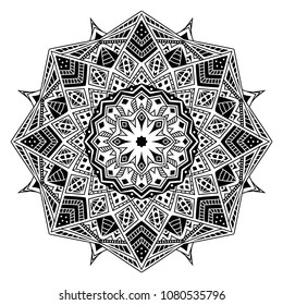 mandala tattoo, isolated round vector, ethnic, indigenous, primal pattern, afro vector