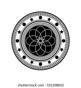 mandala. tattoo pattern. vector EPS10