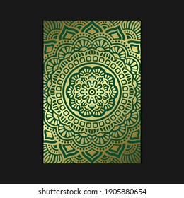 Mandala template with elegant, classic elements. Great for invitation, flyer, menu, brochure, background 