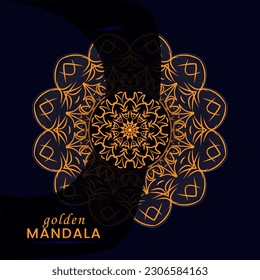 Plantilla de Mandala para texto listo para imprimir 