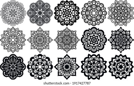 Mandala Templates For Paper, Vinyl, Laser Cutting and more	