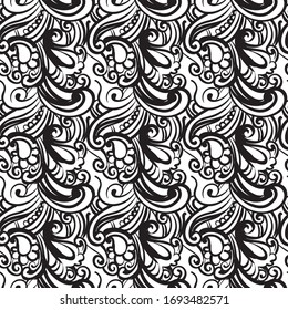 Mandala texture seamless vector illustration print packaging