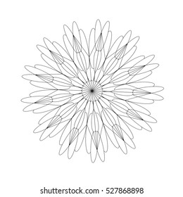 Mandala, tribal ethnic ornament, vector islamic arabic,circular pattern, round vector ornament