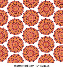 Mandala, tribal ethnic ornament, vector islamic arabic,circular pattern, round vector ornament