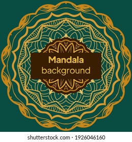 Mandala , tribal vintage background. Vector illustration