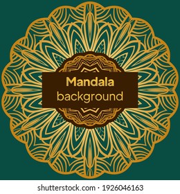 Mandala , tribal vintage background. Vector illustration