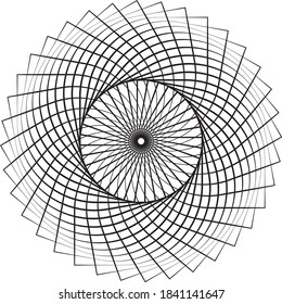 mandala twist illustration design pattern shape circle line art