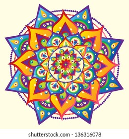 Mandala, vector