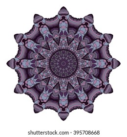 Mandala vector for art, coloring book, zendoodle. Hand drawn round zentangle for coloring book pages, mandala design. Coloring mandala: invitation, t-shirt print, wedding card, scrapbooking and tattoo