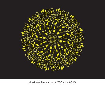 El diseño del Arte vectorial del mandala