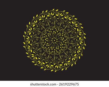 Das mandalische Vektorkunstdesign