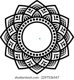 mandala vector art design eps