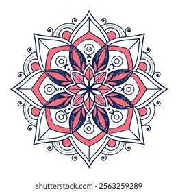 mandala vector art design white background