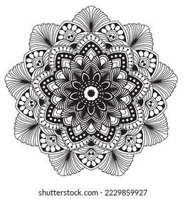 Mandala Vector Art Graphic, Template, design, Background, Chakra, Vector, Art, illustration, Website Banner, Posters, Card