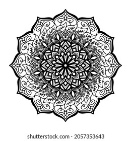 Mandala vector art. Great for pillow, scrapbook, etc.