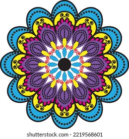 Mandala Vector Art, Icons, and Graphics