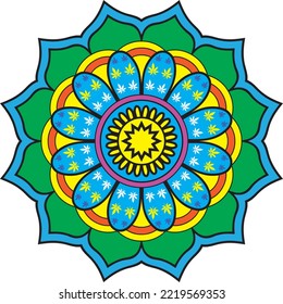 Arte vectorial de Mandala, iconos y gráficos
