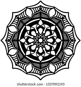 Mandala Vector Art Pattern