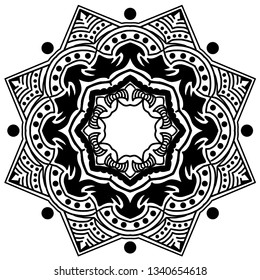 Mandala Vector Art Pattern