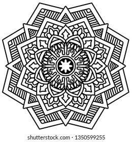 Mandala Vector Art Pattern