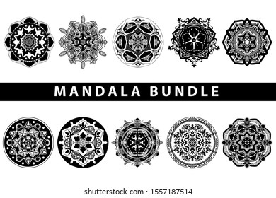 Mandala Vector Art Pattern Bundle