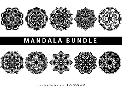 Mandala Vector Art Pattern Bundle