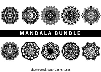 Mandala Vector Art Pattern Bundle