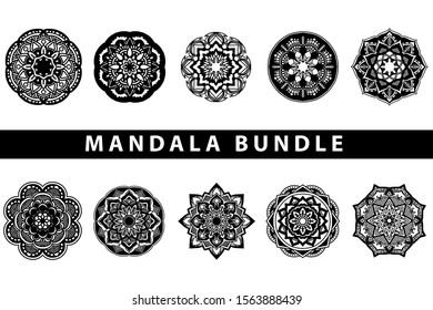 Mandala Vector Art Pattern Bundle