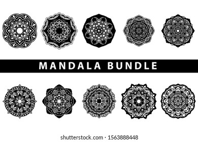 Mandala Vector Art Pattern Bundle