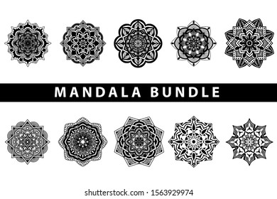 Mandala Vector Art Pattern Bundle