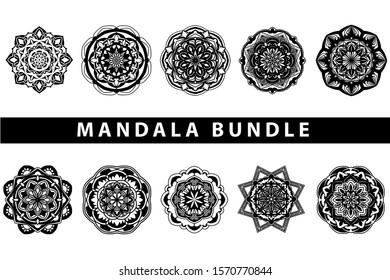 Mandala Vector Art Pattern Bundle