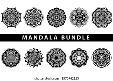 Mandala Vector Art Pattern Bundle