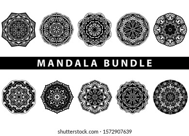 Mandala Vector Art Pattern Bundle