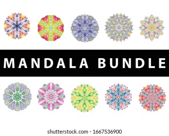 Mandala Vector Art Pattern Bundle