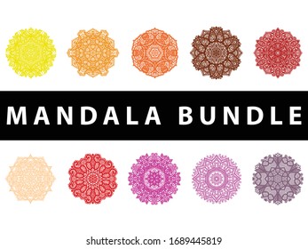 Mandala Vector Art Pattern Bundle