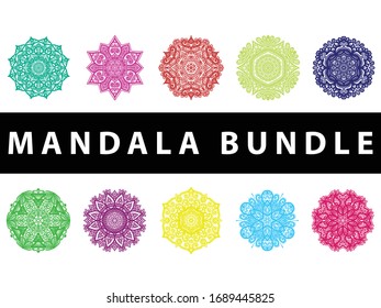 Mandala Vector Art Pattern Bundle