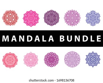 Mandala Vector Art Pattern Bundle