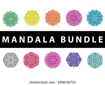 Mandala Vector Art Pattern Bundle