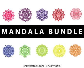 Mandala Vector Art Pattern Bundle