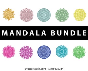 Mandala Vector Art Pattern Bundle