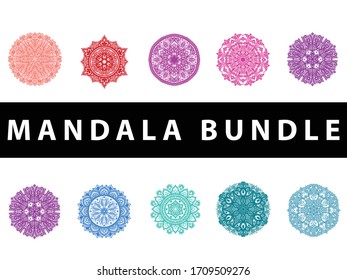 Mandala Vector Art Pattern Bundle