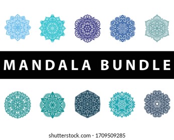 Mandala Vector Art Pattern Bundle