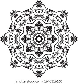 Mandala Vector Art Pattern Design 