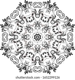 Mandala Vector Art Pattern Design.