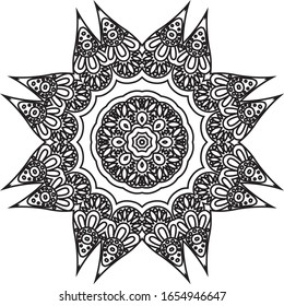 Mandala Vector Art Pattern Design 