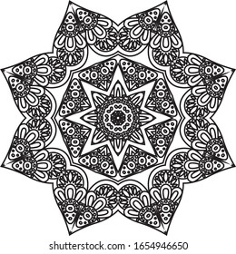 Mandala Vector Art Pattern Design 