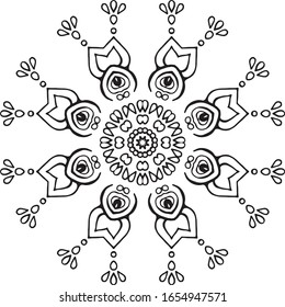 Mandala Vector Art Pattern Design 