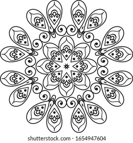 Mandala Vector Art Pattern Design 